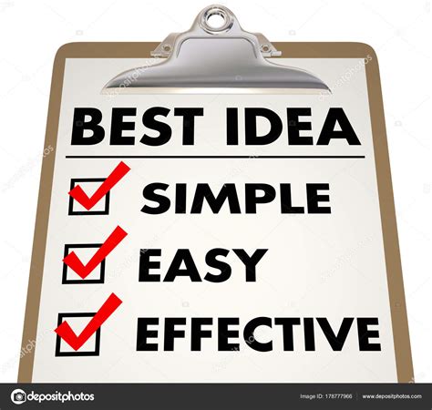 EASY & EFFECTIVE .